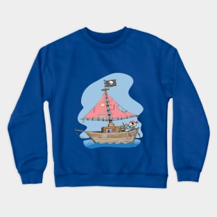 Cute little Pirate Crewneck Sweatshirt